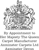 Axminster carpets royal warrent