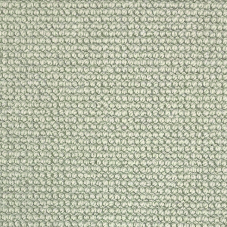 Loop pile tufted carpet in beige-brown
